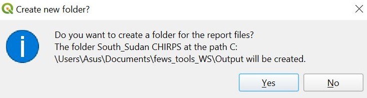 Create new folder popup. 